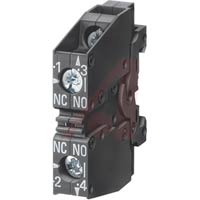 Contact block, 2 NC, screw terminal, front plate mounting - 3SB5400-0F