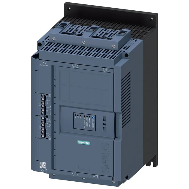 Soft Starter, SIRIUS 3RW52 Series, Advanced Motor Starting Solution, Variant AC14 - 3RW5225-1AC14