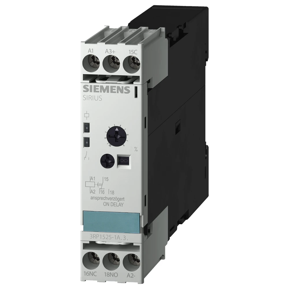 Electronic timers - 3RP, On-delay with 1C/O contacts - 3RP1525-1AQ308K