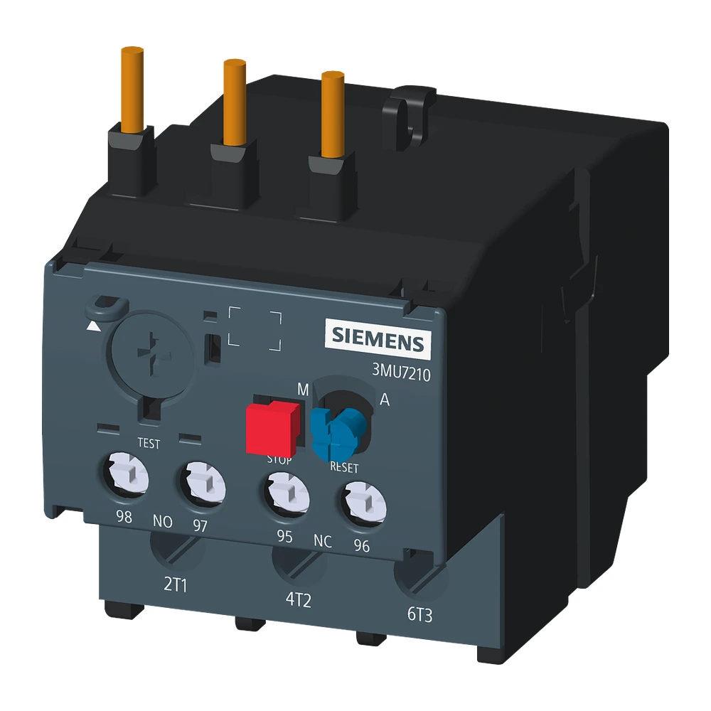 Thermal overload relays, For contactor mounting - Class 10 - Screw Terminals - 3MU7210-1AA0