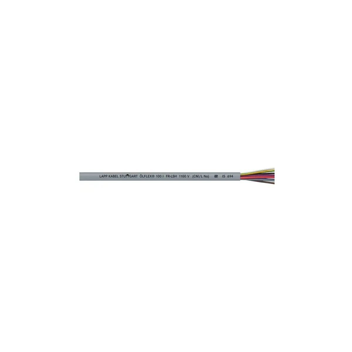 ÖLFLEX® 100 I FR-LSH 2 X 0.5 GY - 380800205 