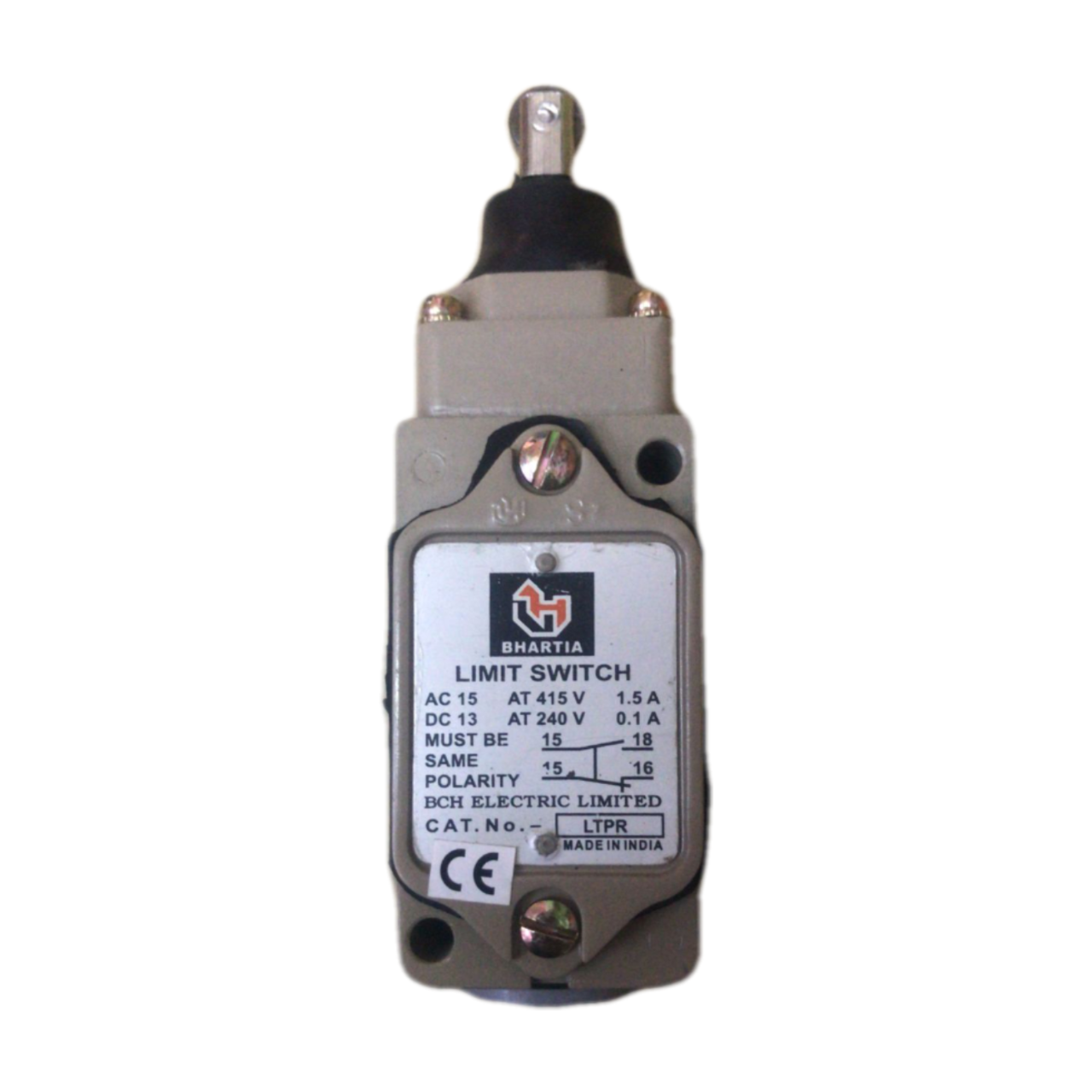 Oil Tight Limit Switch - Snap Action Type L IP 65 - LTPR