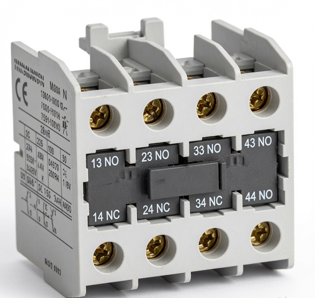 Front Mount Auxiliary Contact Block, 4NO for Freedom Contactors – C320KGTR40