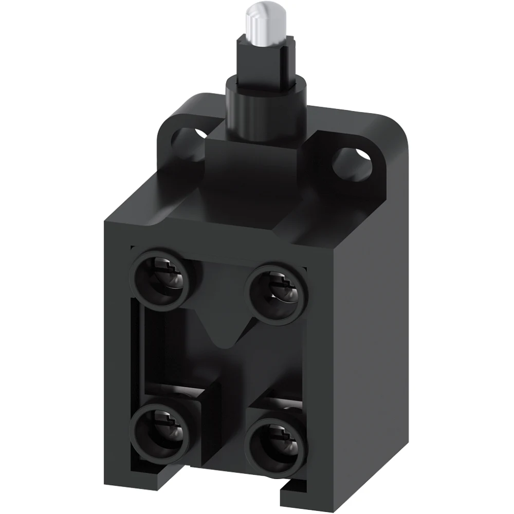Position switch Plastic enclosure open type 30 mm 2 NO/1 NC slow-action contacts Metal plunger, IP10 - 3SE52500PC058K