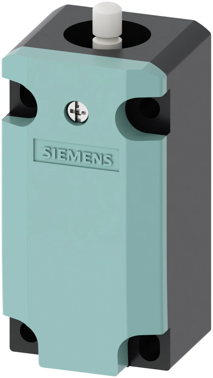 Basic switch for position switc 3SE51 metal enclosure according to EN 50041 device connection 1x (M20 x1.5) 1 NO+1 NC slow action contacts without actuator head - 3SE51120BA008K