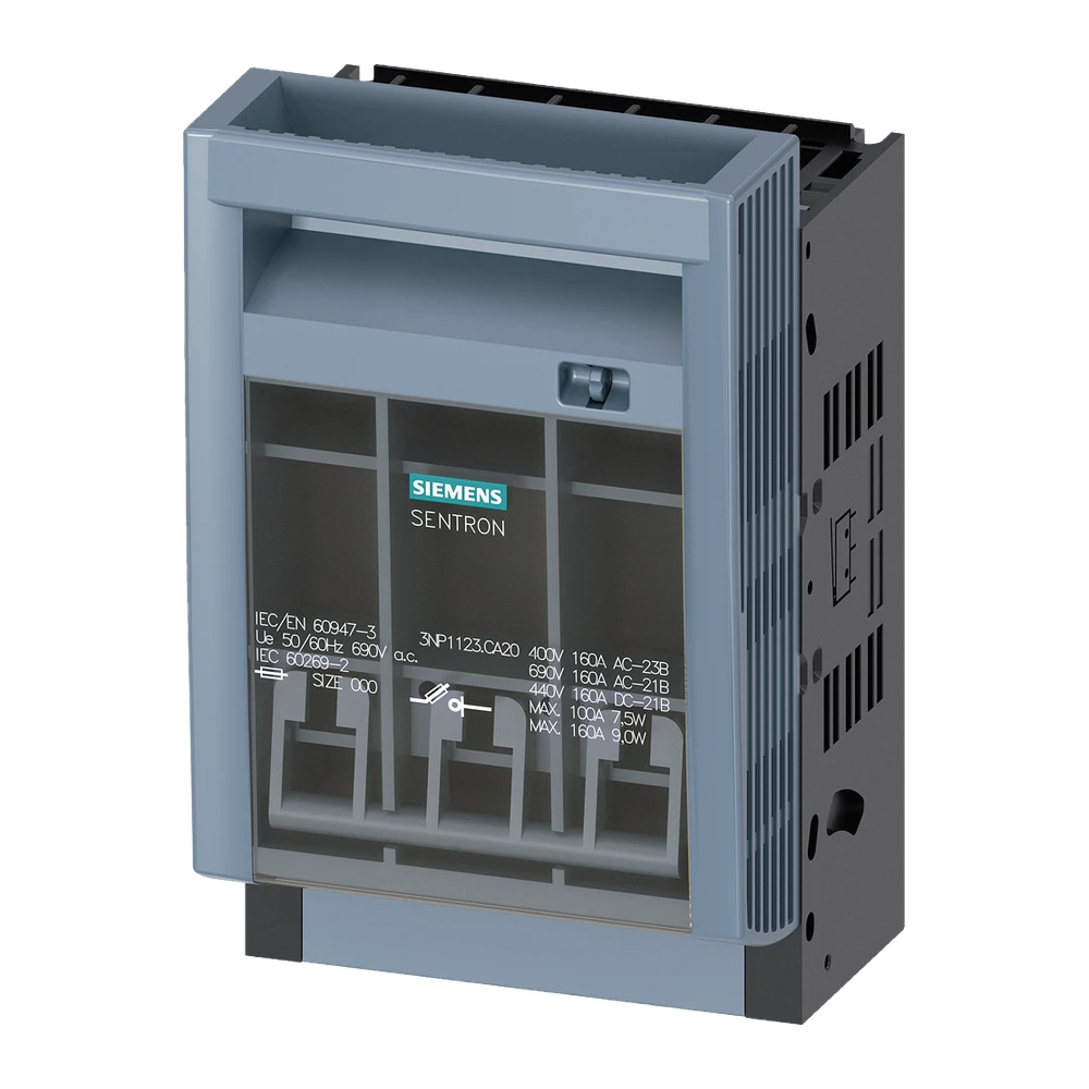 SENTRON 3NP1 Fuse Switch Disconnectors up to 630A, 3NP1 without fuse monitoring - 3NP1123-1CA20