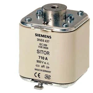 Fuses for semiconductor protection - 3NE8 type, 690 V AC / 700V DC - 3NE9450