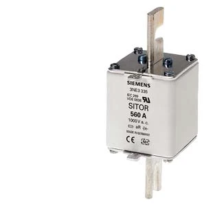 Fuses for semiconductor protection - 3NE3 type, 1000 V AC - 3NE33388