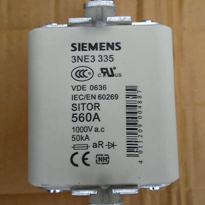 Fuses for semiconductor protection - 3NE3 type, 1000 V AC - 3NE3335