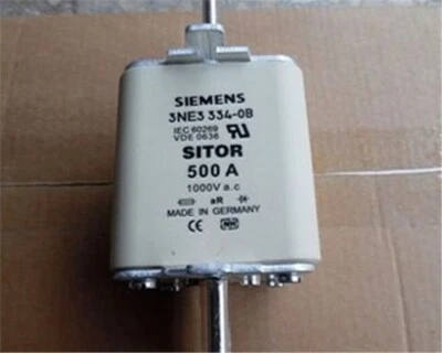 Fuses for semiconductor protection - 3NE3 type, 1000 V AC - 3NE33340B
