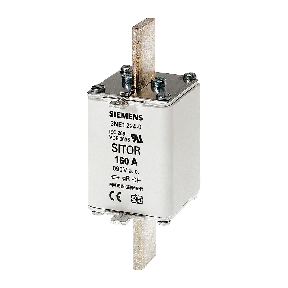 Fuses for semiconductor protection -3NE1 type1), 690 V AC - 3NE12250