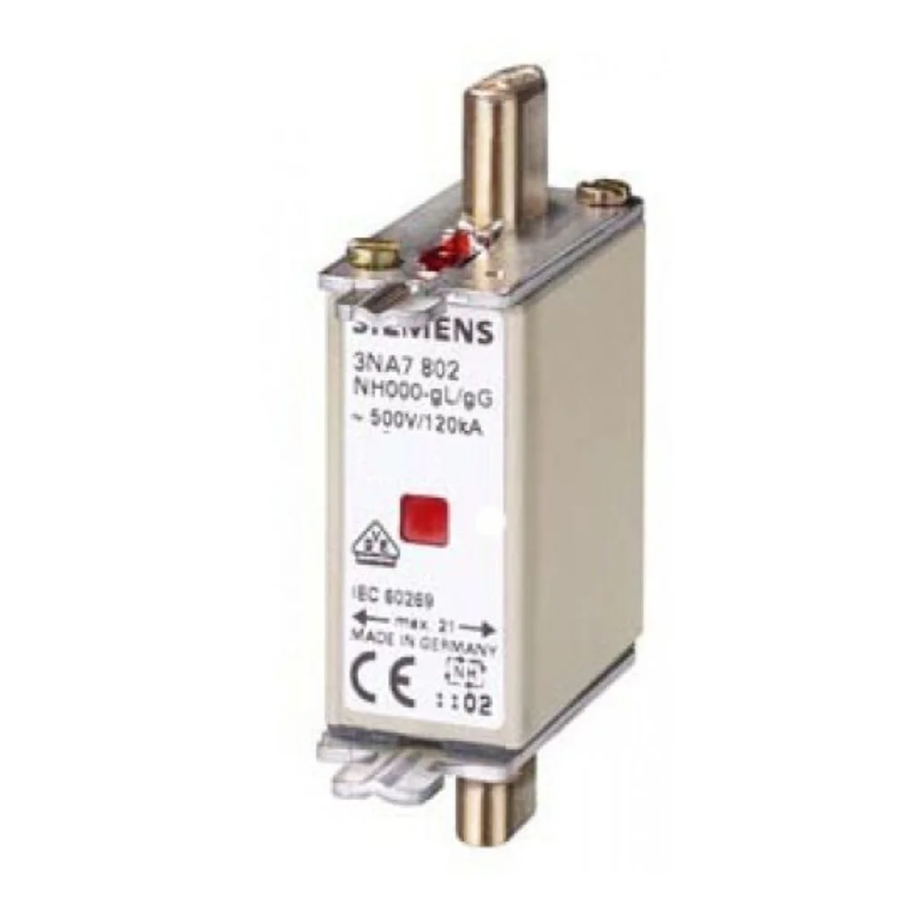 HRC fuses (DIN) 3NA, Upto 800A, 500V AC, S.C. breaking capacity 120kA - 3NA78220RC