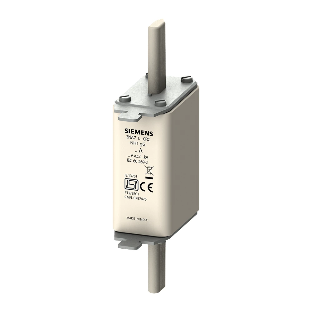 HRC fuses (DIN) 3NA, Upto 800A, 500V AC, S.C. breaking capacity 120kA - 3NA71360RC