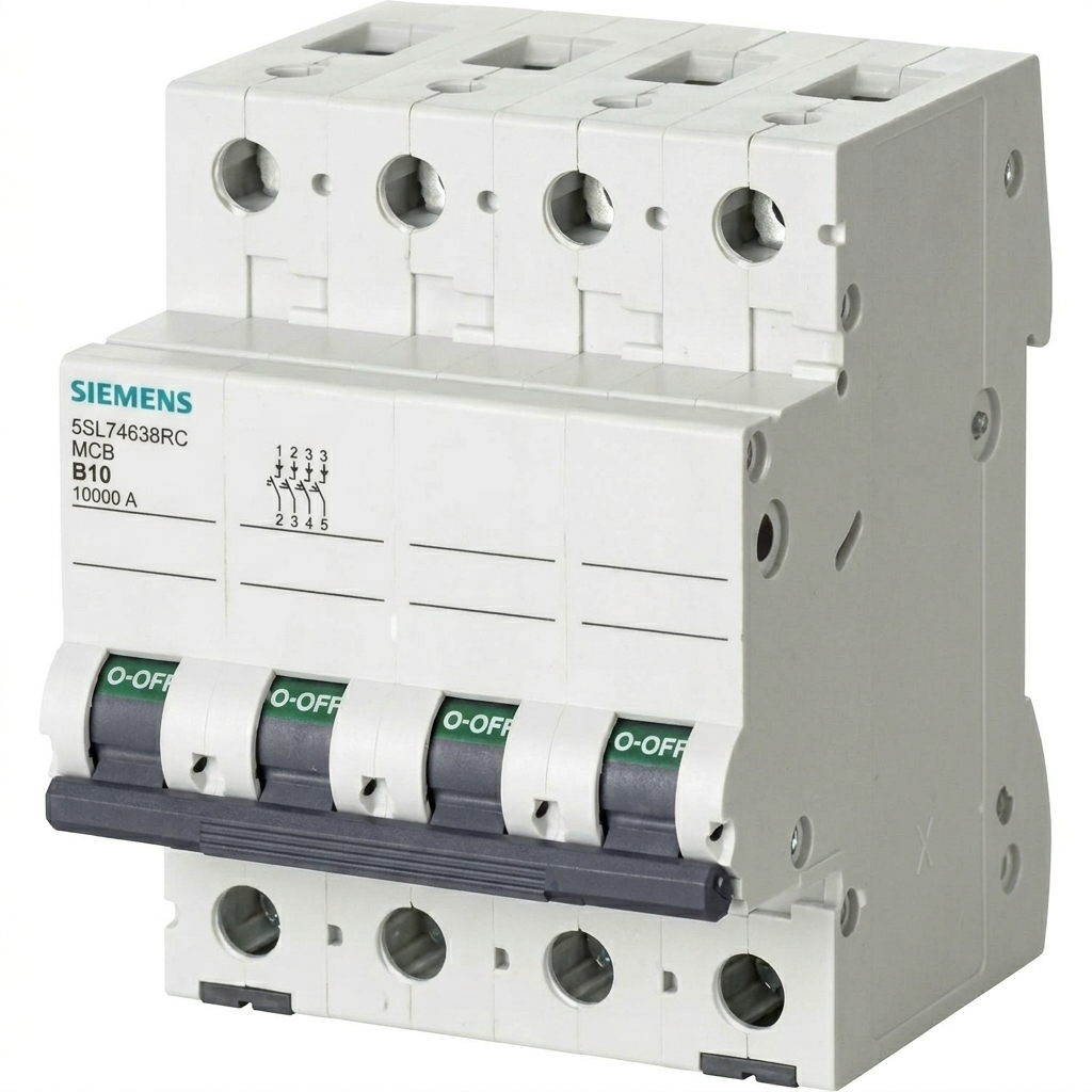 Miniature circuit breaker 415 V 4-pole 10 kA D 40 - 5SL7440-8RC