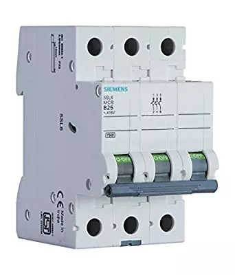 Miniature Circuit Breaker 63A 3-pole K characteristic 15kA - 5SL7363-3RC