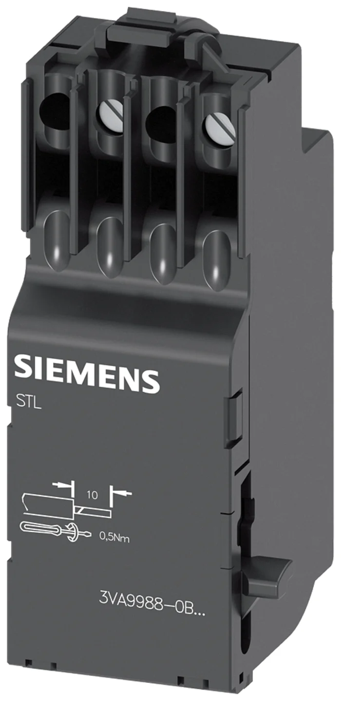 shunt trip left 380-600 V AC 50/60 Hz accessory for: 3VA1 and 3VA20-26 - 3VA9988-0BL20