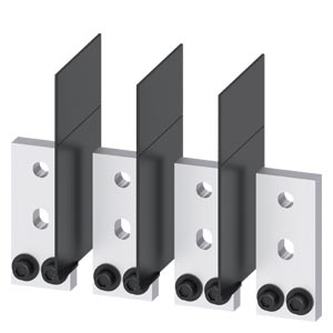 Bus connector extended front mounted; 4 units accessory for: 3VA15; 3VA25 - 3VA9604-0QB00