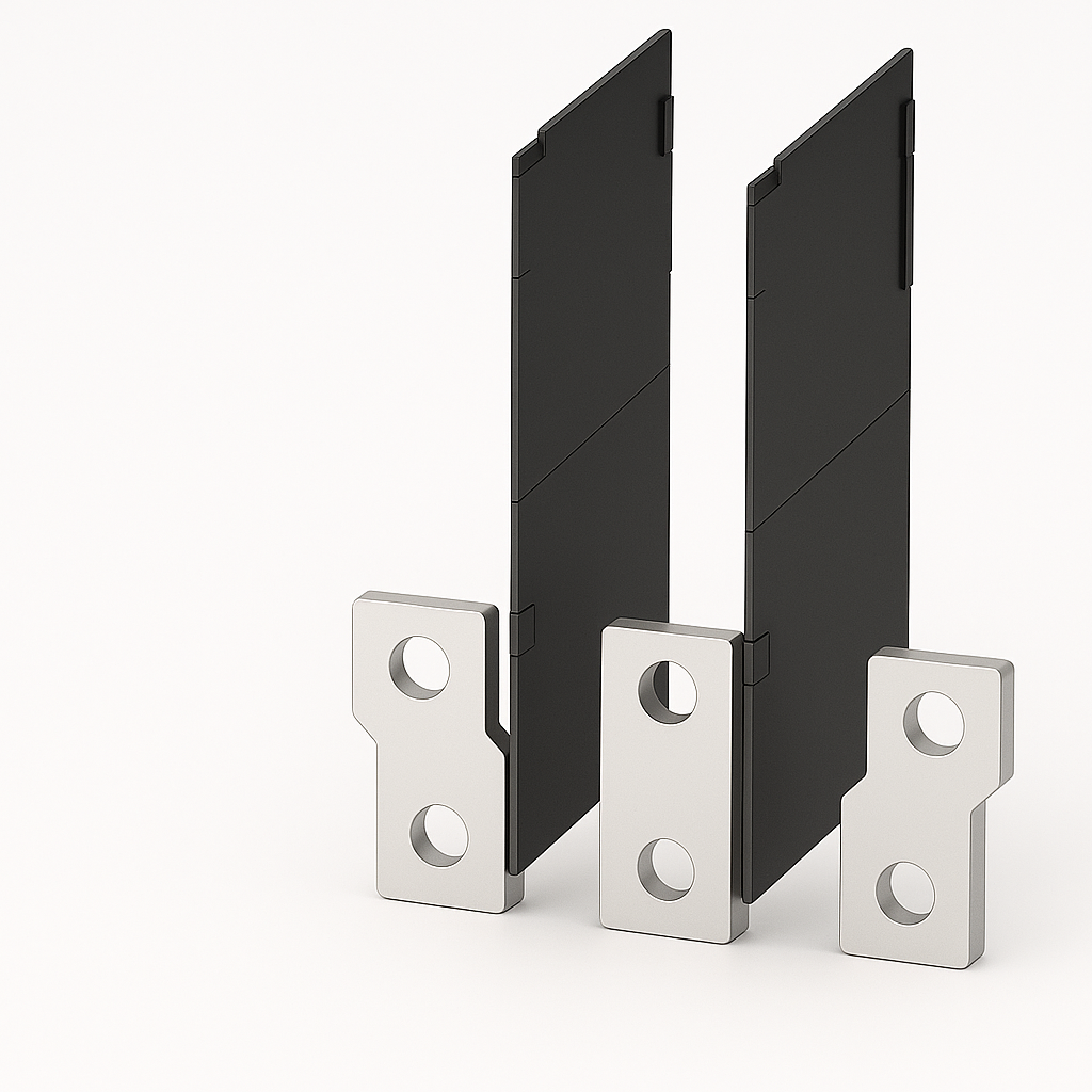 Bus connectors broadened front mounted; 3 units extended pole-center  - 3VA9263-0QC50