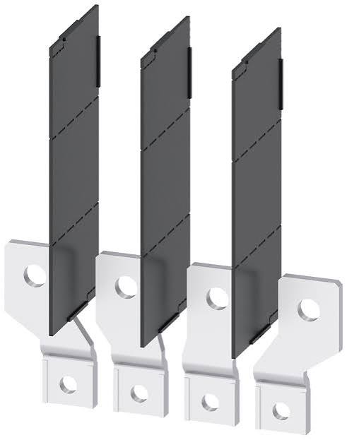 Bus connectors broadened front mounted, 4 units accessory for: 3VA12 - 3VA9254-0QC00