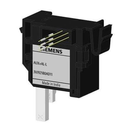 accessory 3VJ9 IEC framesize 3VJ12 250A auxiliary - and alarm switch 2 x changeover contacts left - 3VJ9218-0AD11