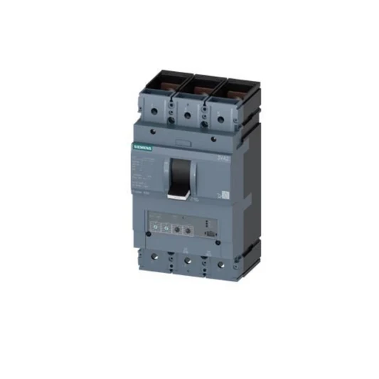 circuit breaker 3VA2 IEC Frame 630 breaking capacity class H Icu=85 kA @ 415 V 3-pole, line protection ETU560, LSIG, In=500 A overload protection Ir=200 A...500 A - 3VA2450-6JQ32-0AA0